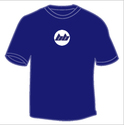 Beborn Beton. Logo (Blue). Tshirt.