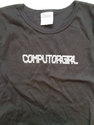 Computergirl. Logo. Women's Tshirt.